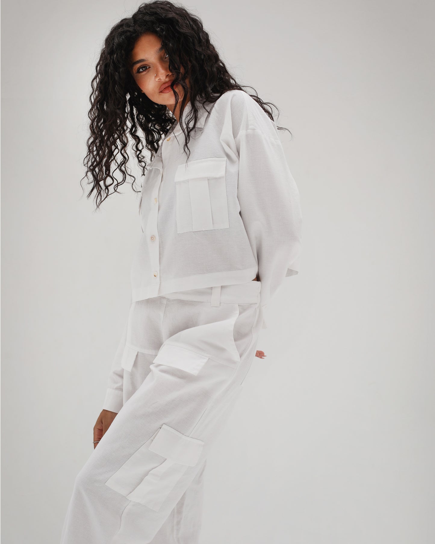 White Linen Pants