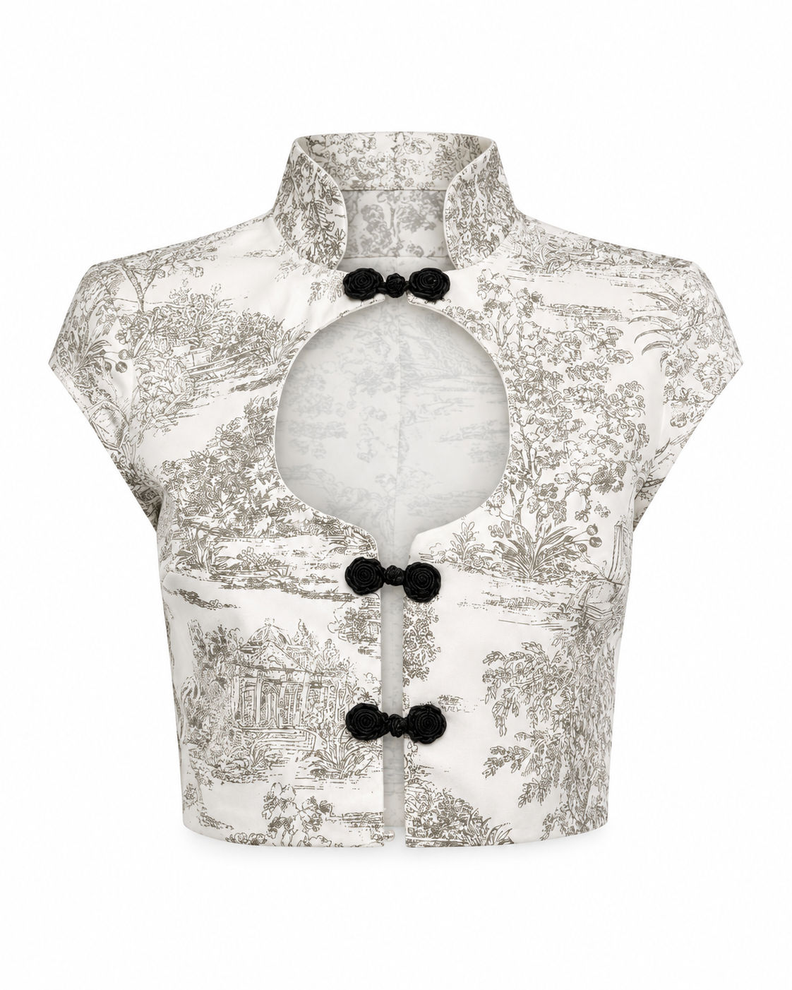 Mandarin Collar Top