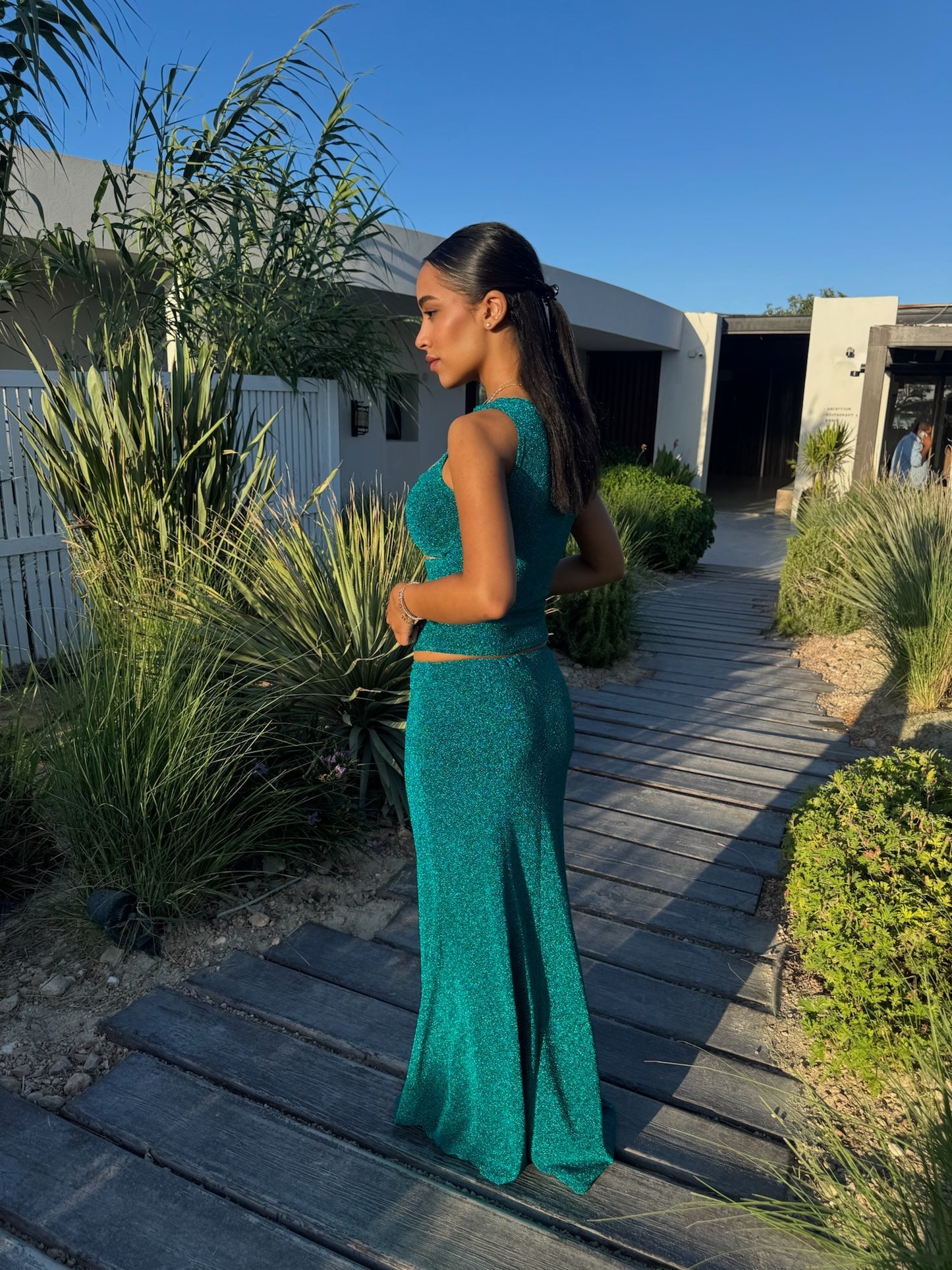 Aurora Cut-Out Skirt Set