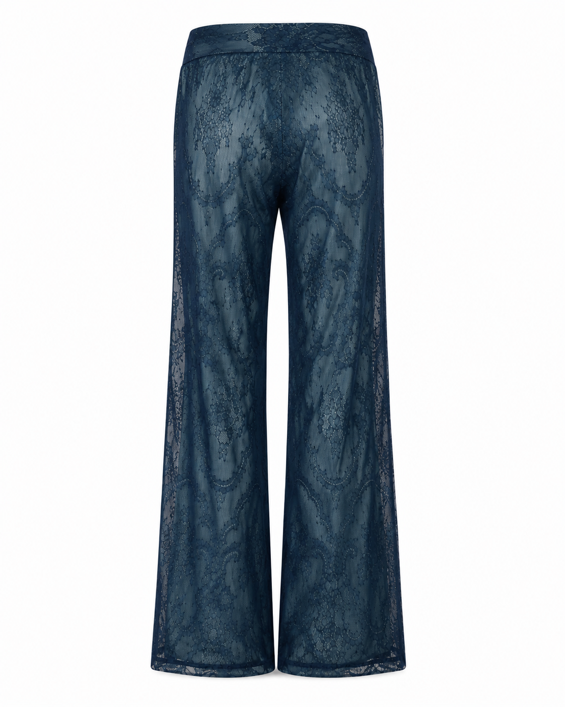 Lace Wide-Leg Pants