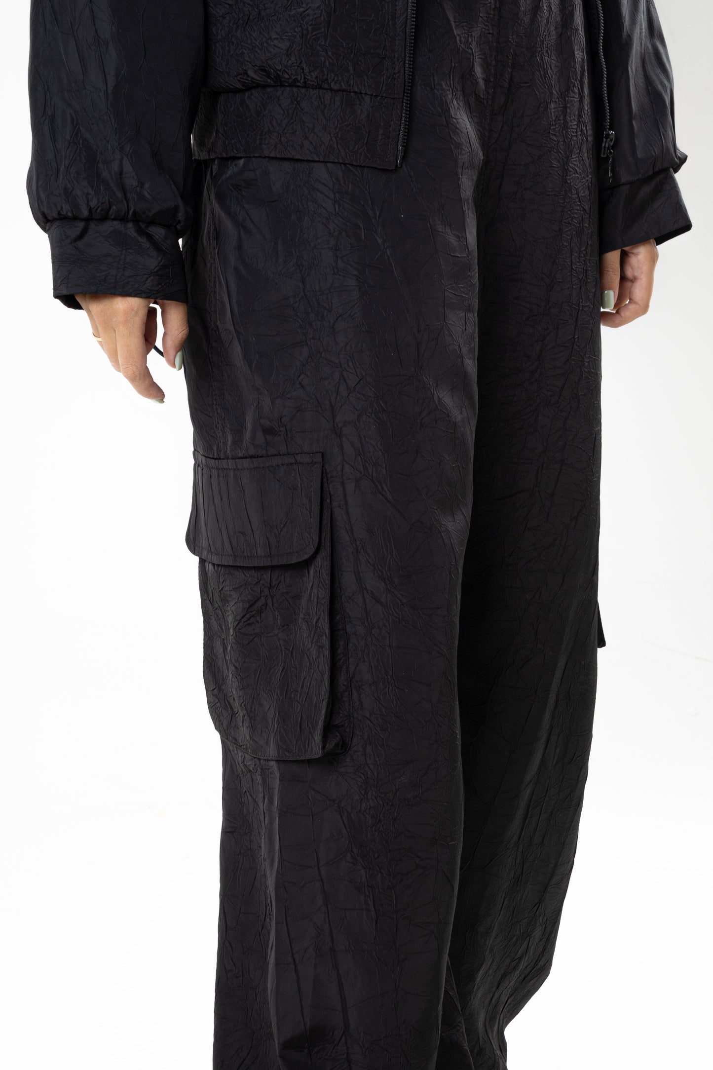 Crinkled Waterproof Tracksuit