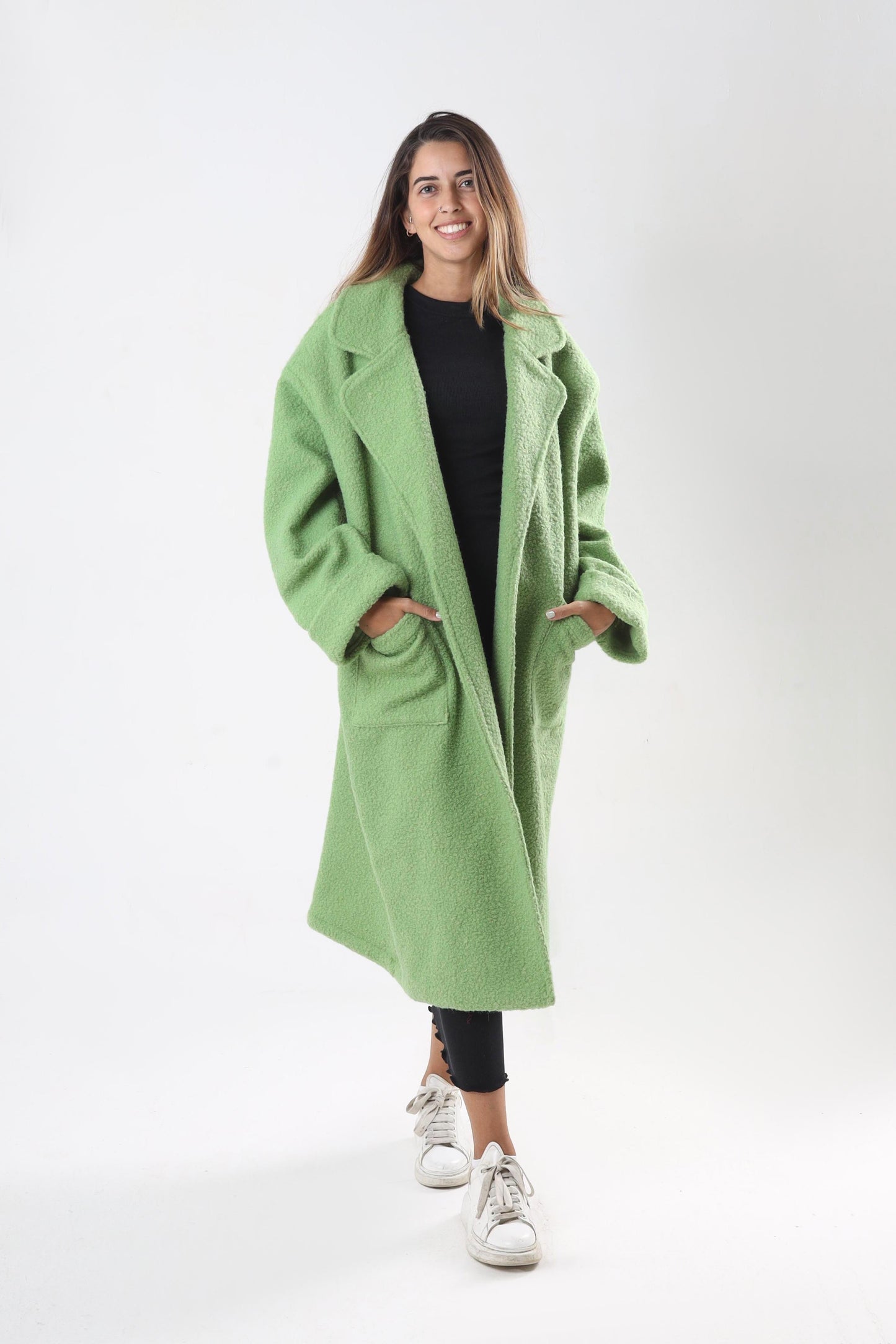 Matcha Wool Coat