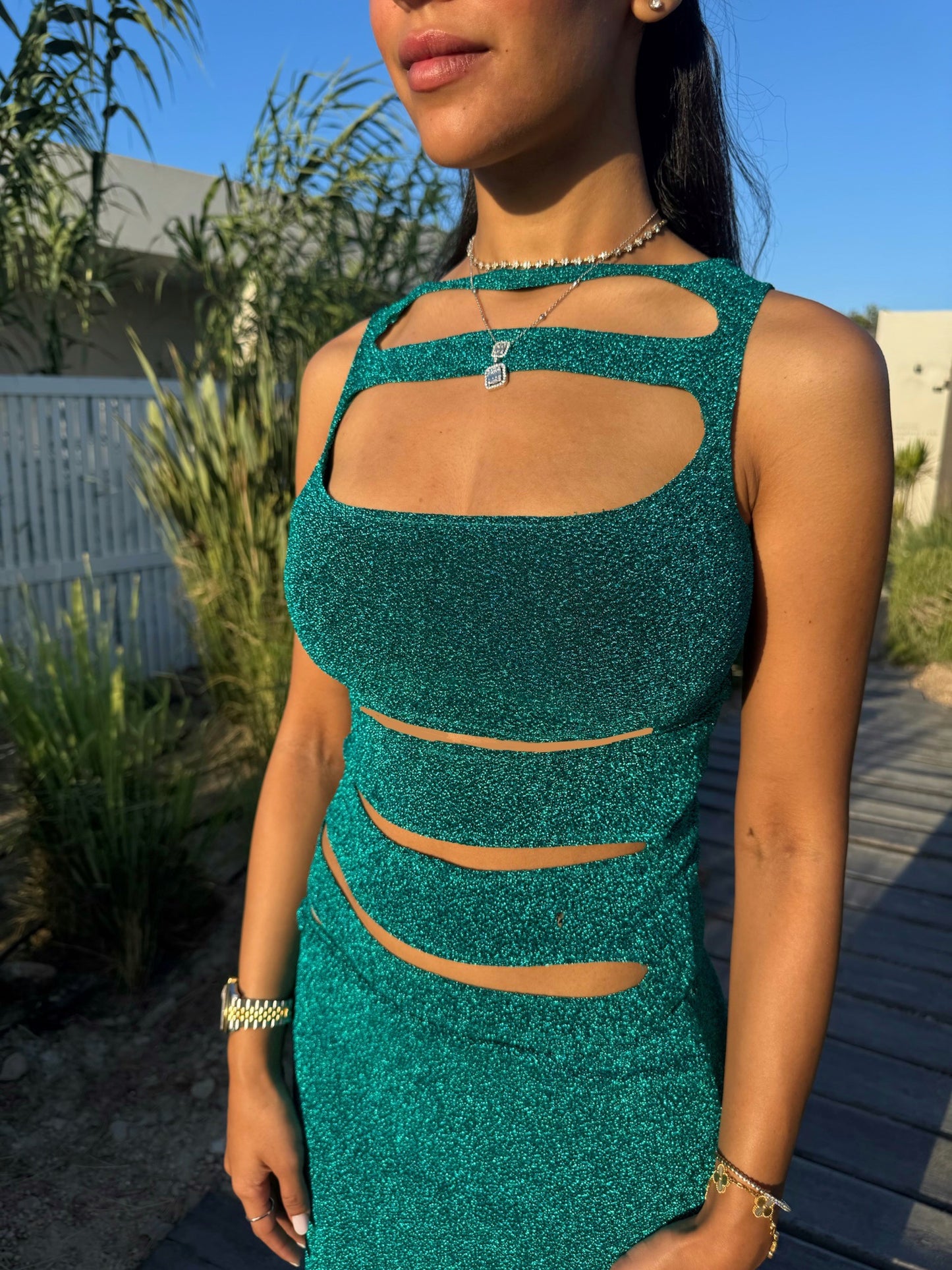 Aurora Cut-Out Skirt Set
