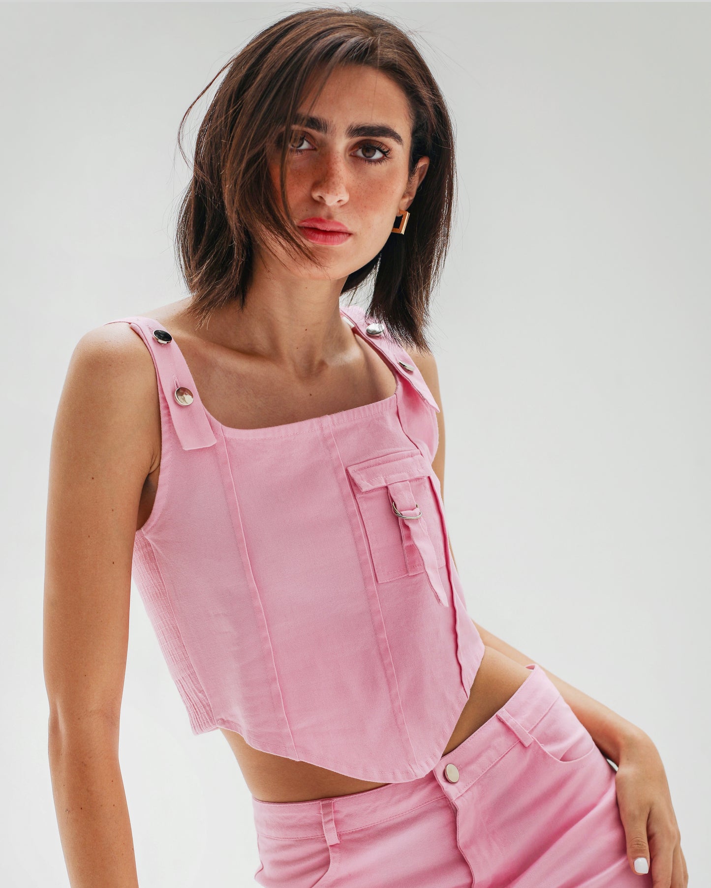 Pink Cargo Corset