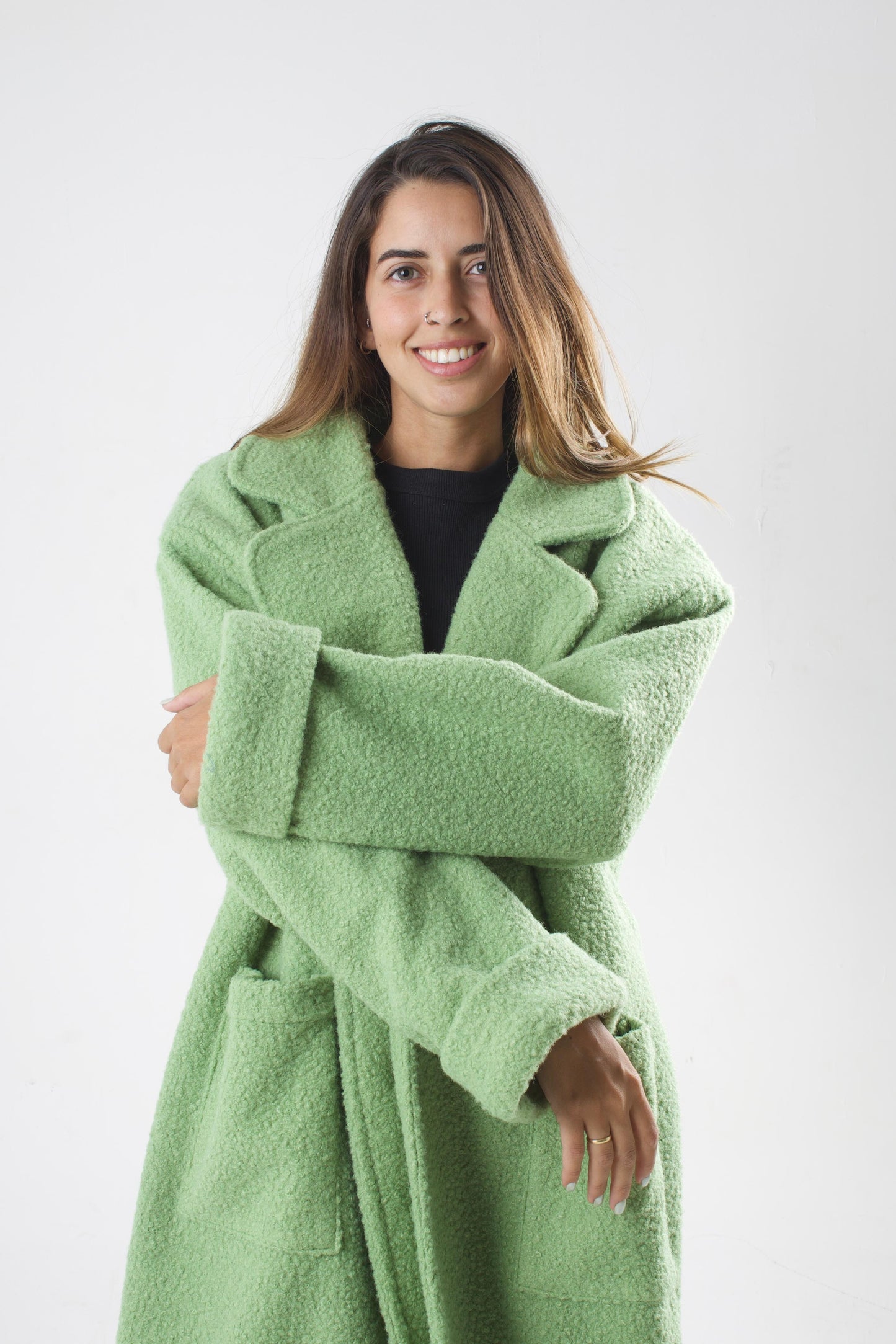 Matcha Wool Coat