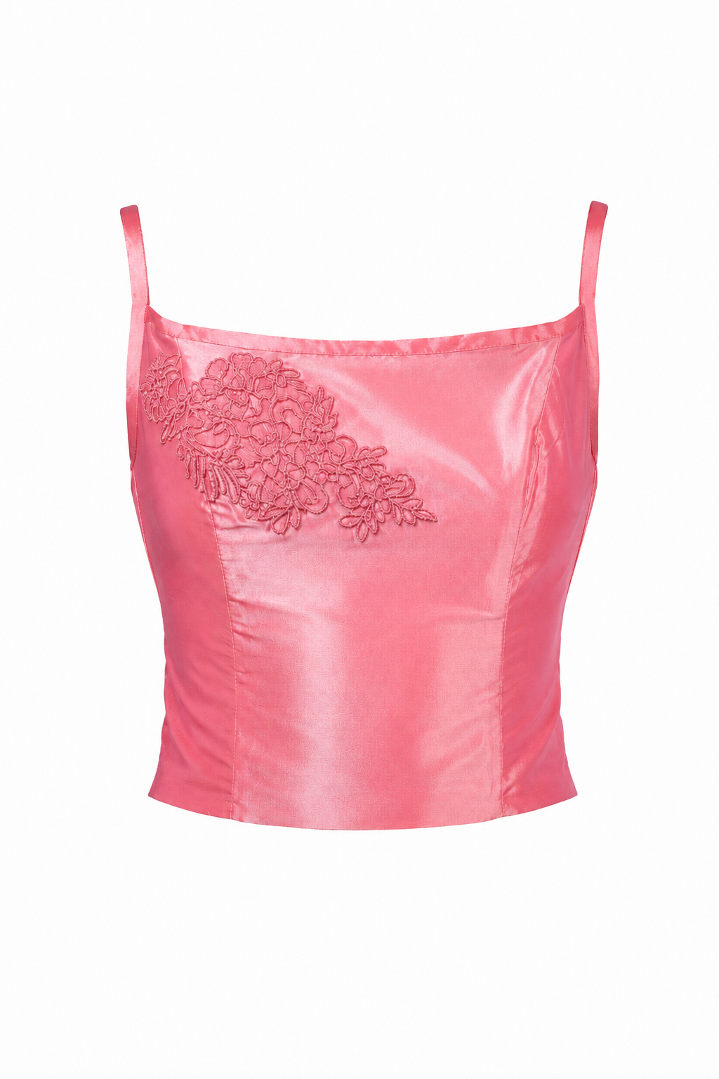Embroidered Taftan Corset Top