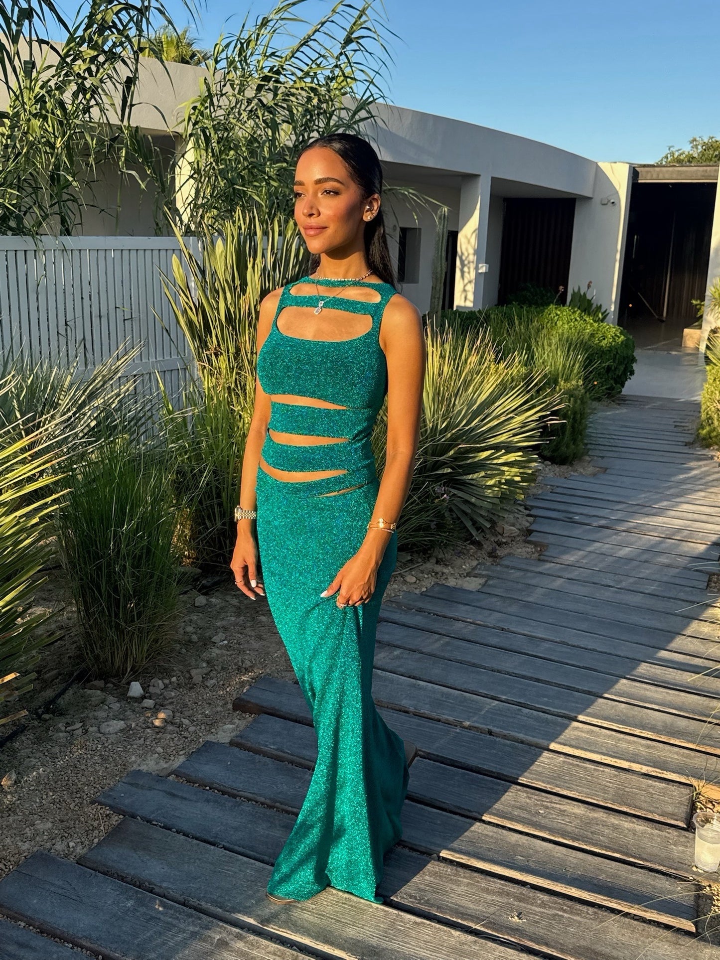 Aurora Cut-Out Skirt Set