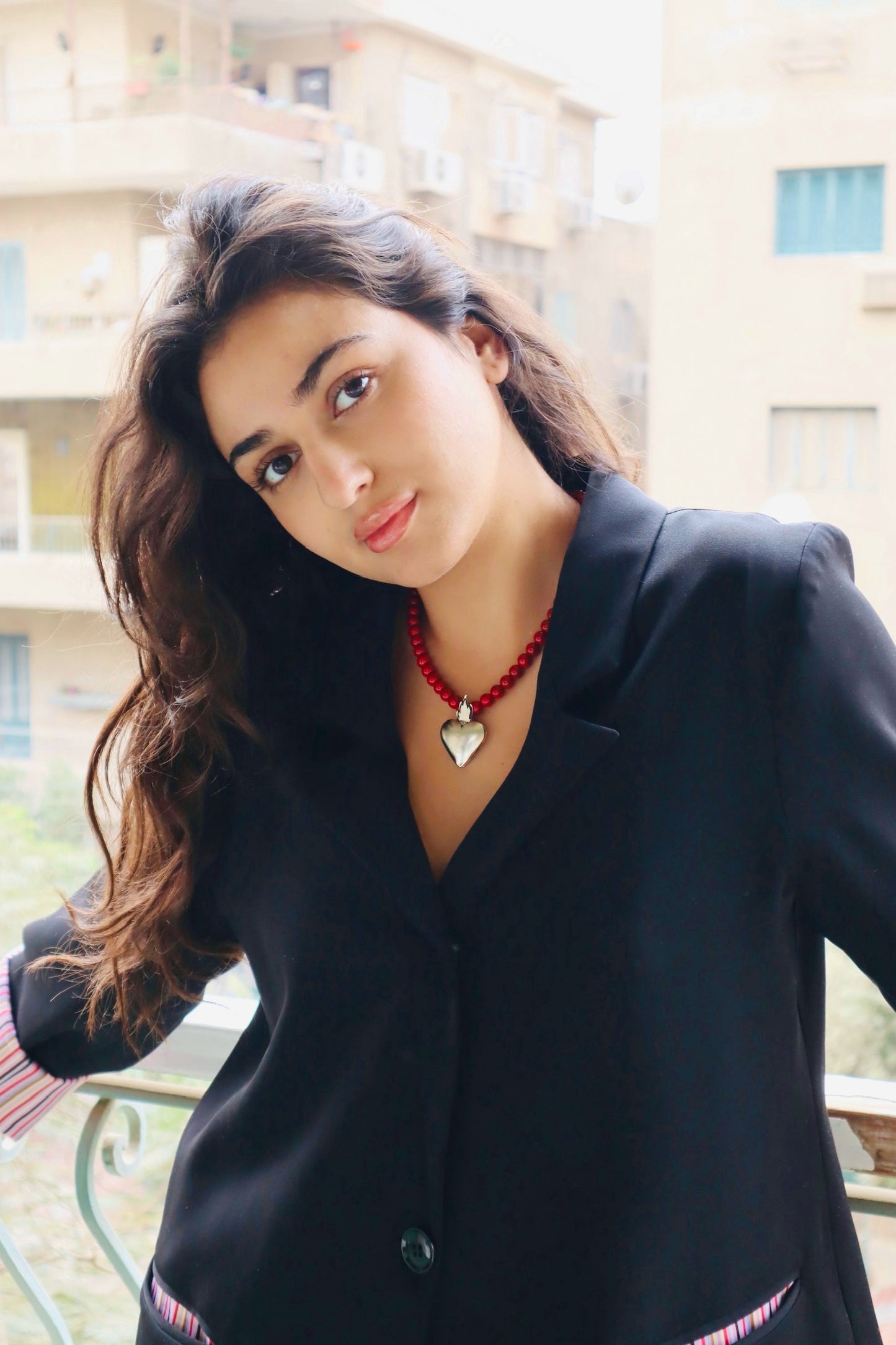 Sacred heart necklace